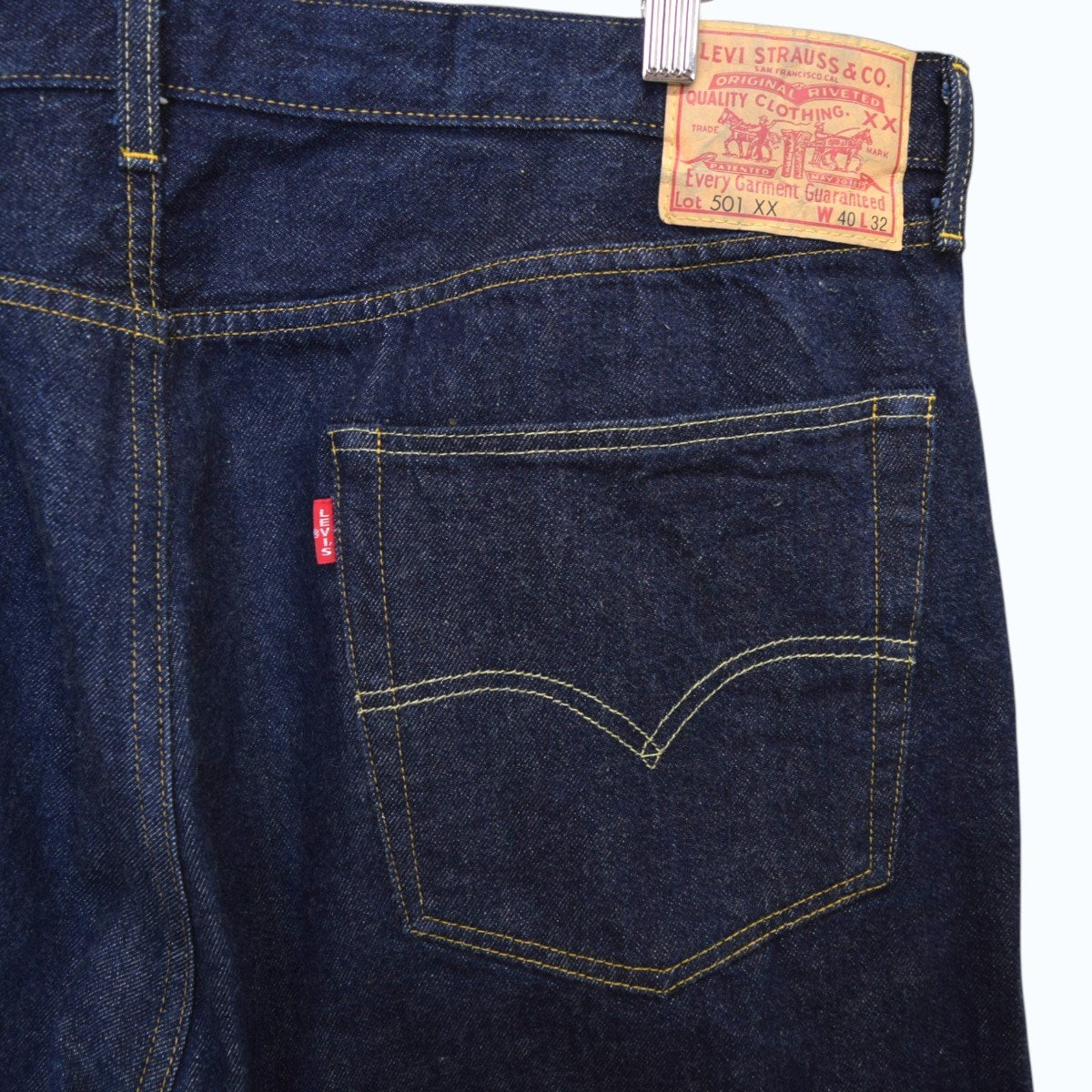 LEVI’S VINTAGE CLOTHING 501XX 1955モデル デニムパンツ50155-0080 古着・中古-4枚目のアイテム画像