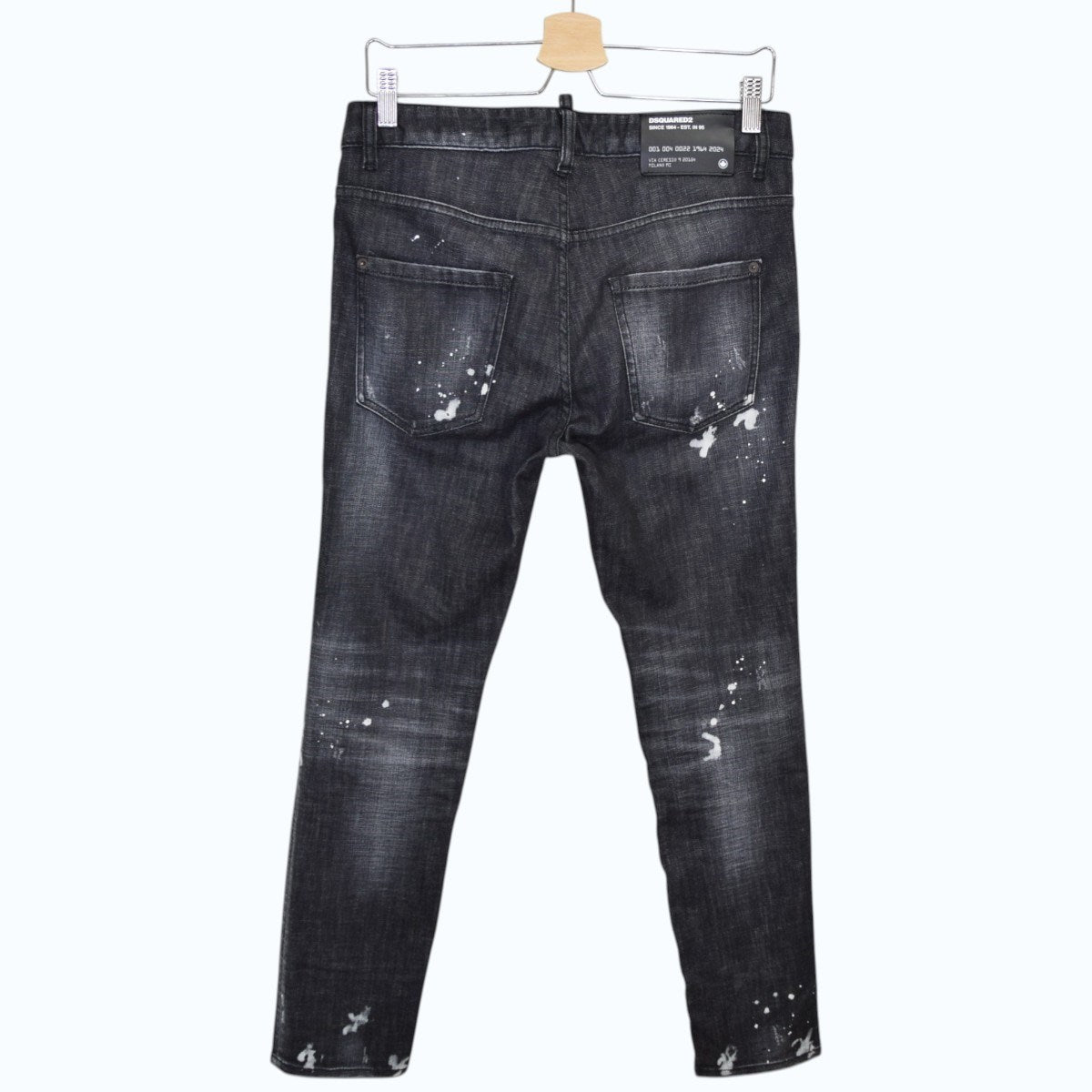 DSQUARED2 ダメージ加工スキニーデニムパンツS75LB0906 古着・中古-2枚目のアイテム画像