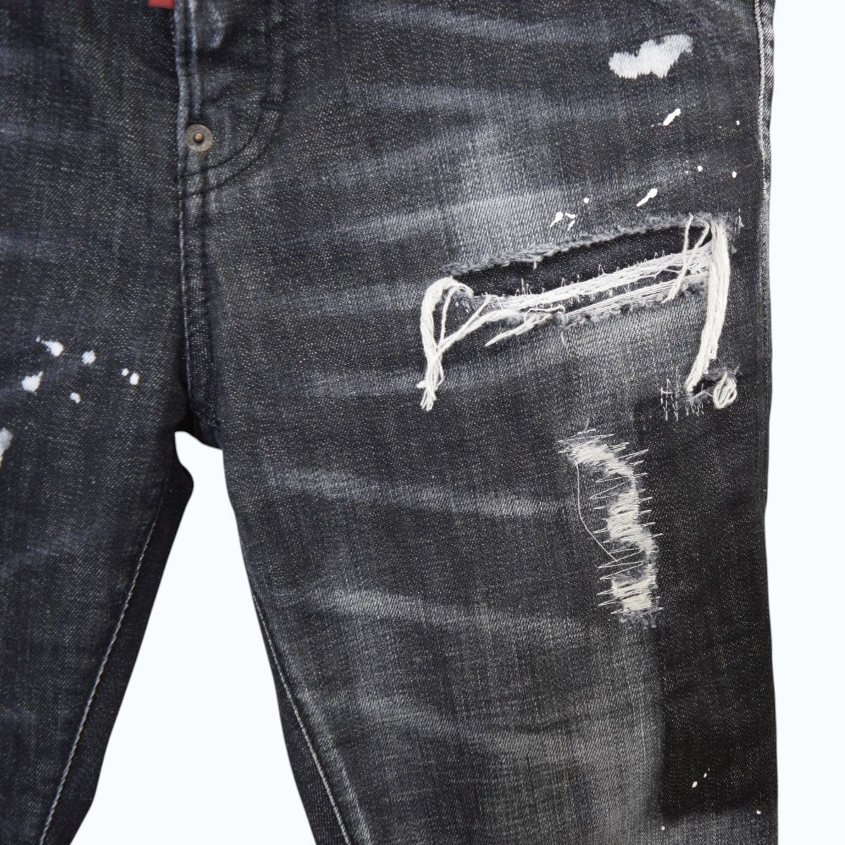 DSQUARED2 ダメージ加工スキニーデニムパンツS75LB0906 古着・中古-4枚目のアイテム画像