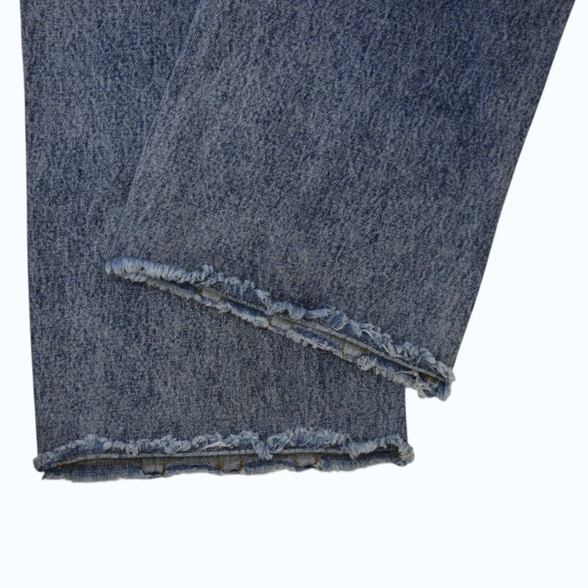 ：ETHR OF FRINGE LINE WIDE DENIMワイドデニムパンツ 古着・中古-4枚目のアイテム画像