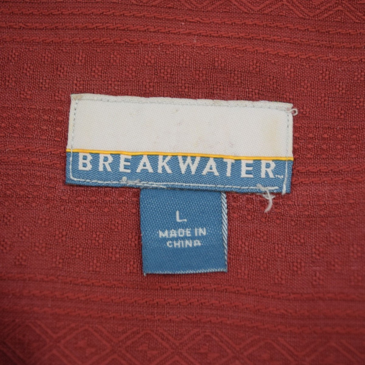BREAKWATER シルクオープンカラーシャツ 古着・中古-5枚目のアイテム画像