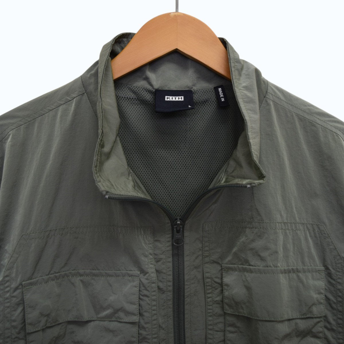 KITH Nylon Zip Front Wolcott Jacketナイロンジャケット 古着・中古-4枚目のアイテム画像