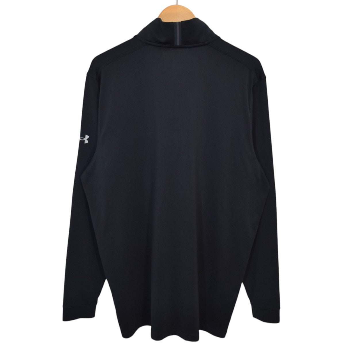 UNDER ARMOUR Playoff 1／4 Zip NVクォータージップ ロングスリーブカットソー 古着・中古-2枚目のアイテム画像