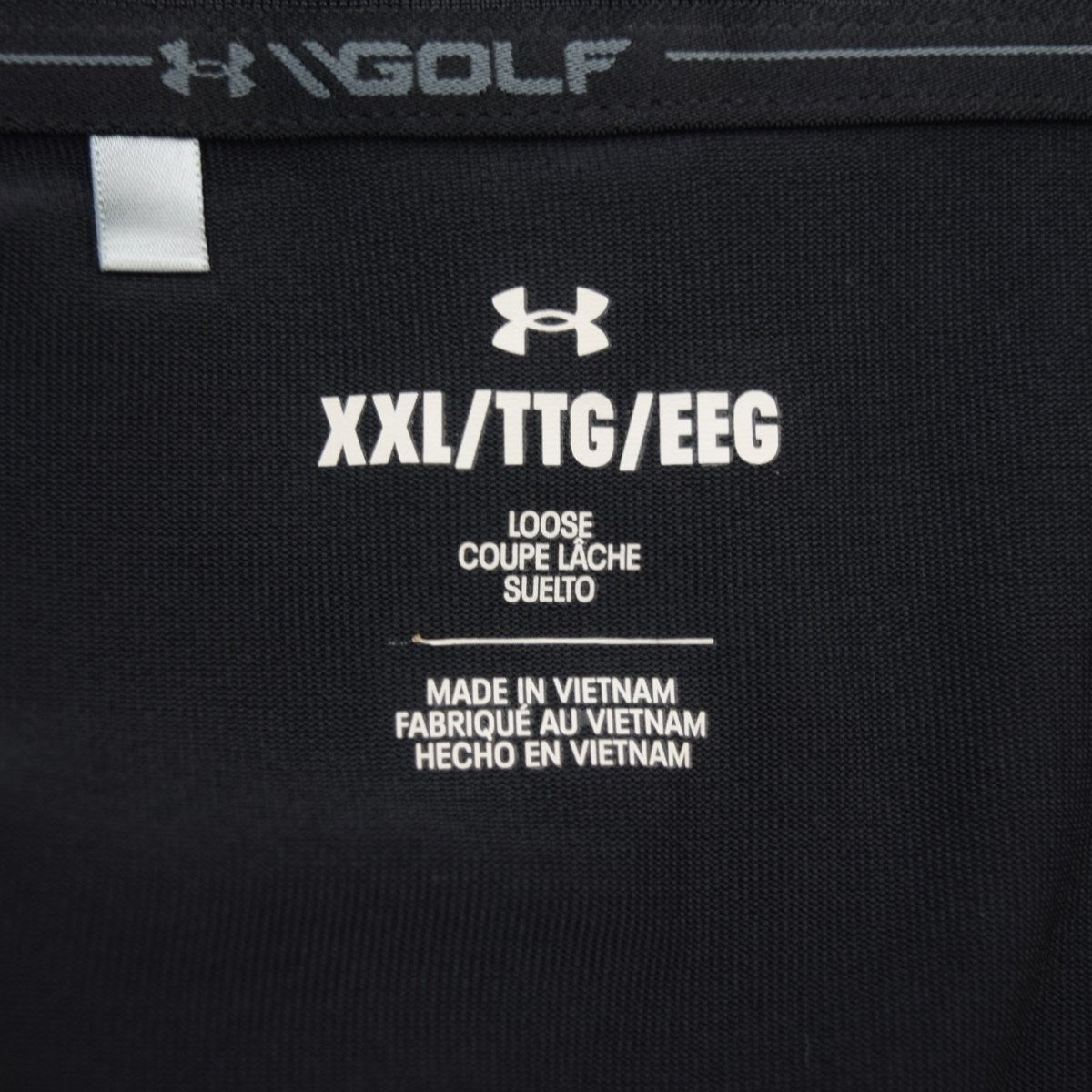 UNDER ARMOUR Playoff 1／4 Zip NVクォータージップ ロングスリーブカットソー 古着・中古-6枚目のアイテム画像