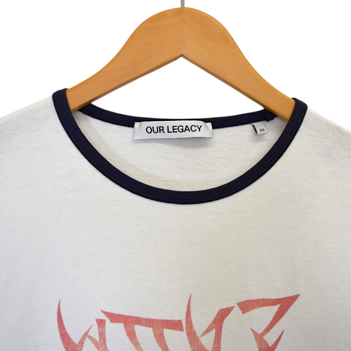 OUR LEGACY TANKER T-SHIRTプリントリンガーリンガーTシャツM2246TSS 古着・中古-3枚目のアイテム画像