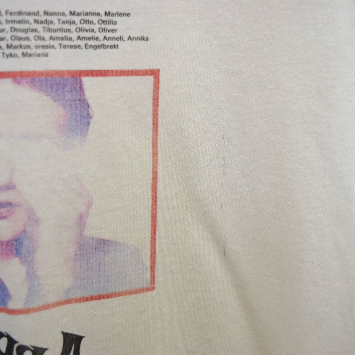 OUR LEGACY TANKER T-SHIRTプリントリンガーリンガーTシャツM2246TSS 古着・中古-6枚目のアイテム画像