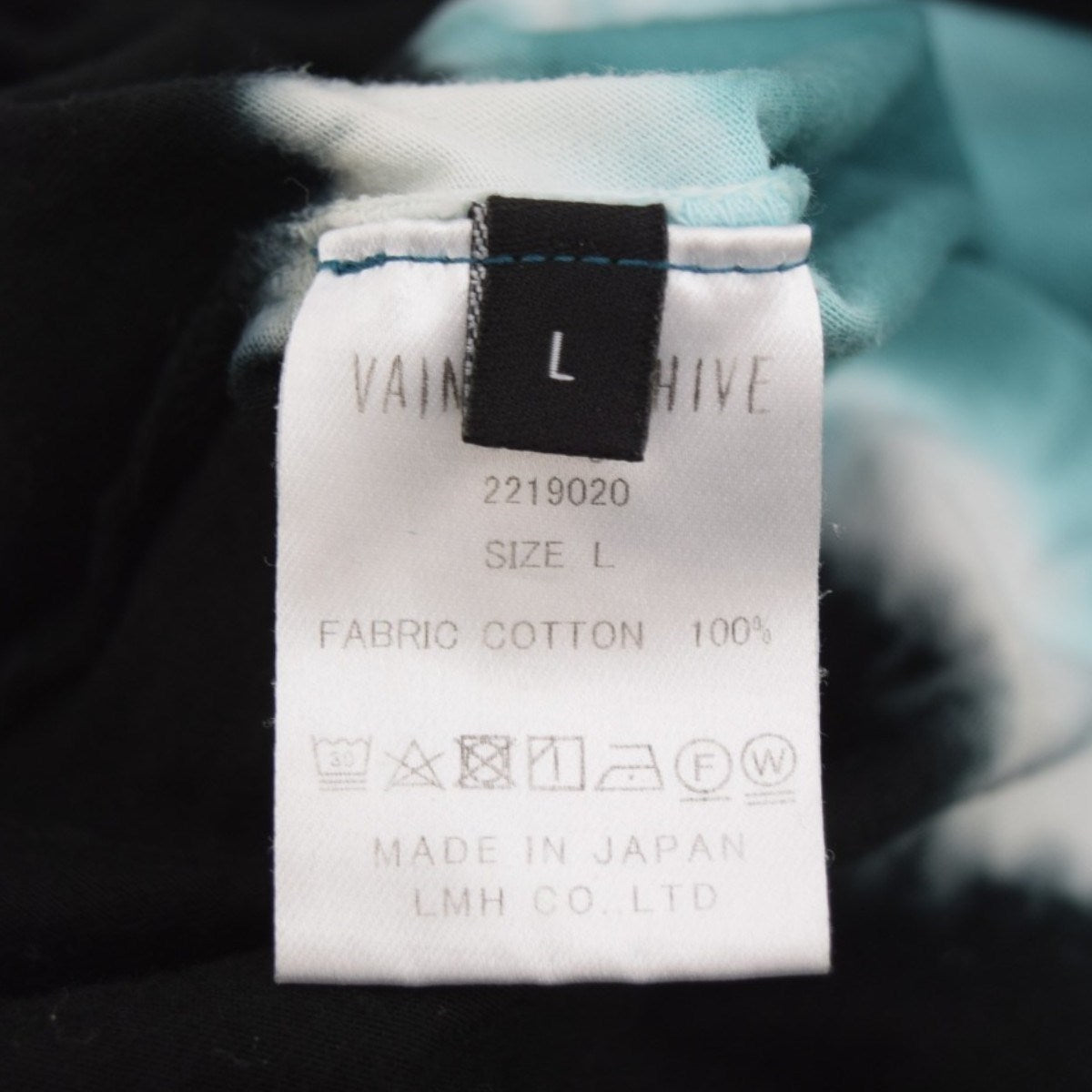 VAINL ARCHIVE CONEY-Lタイダイロングスリーブカットソー 古着・中古-7枚目のアイテム画像