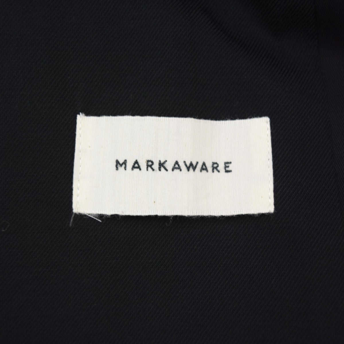 MARKAWARE HUGE SINGLE TRENCH COATステンカラーコート シングルトレンチコートA24A-06C001C 古着・中古-9枚目のアイテム画像