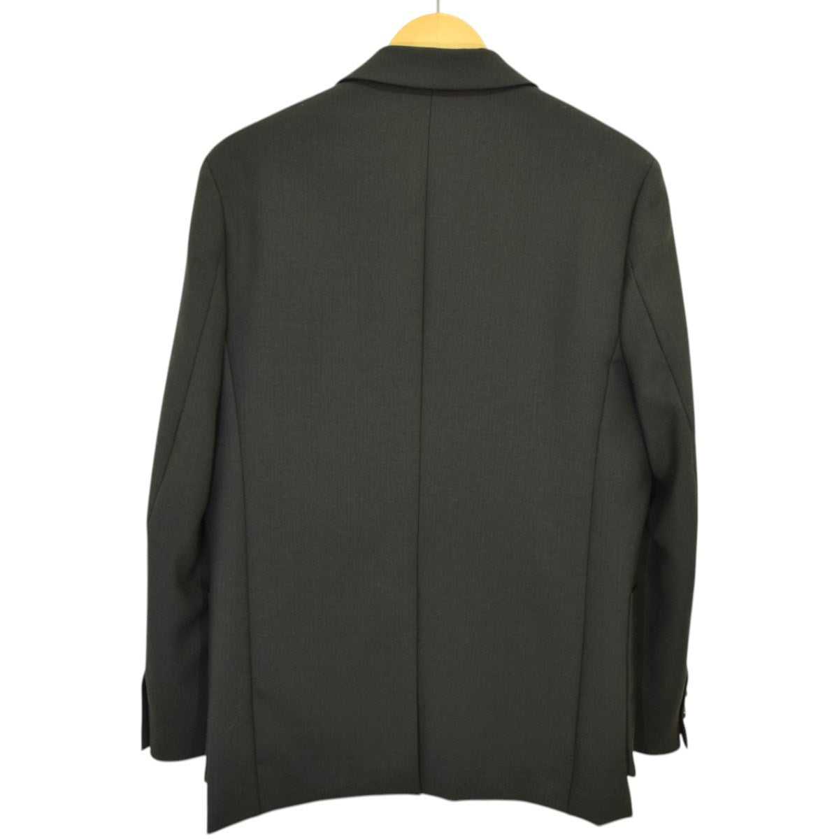 MARKAWARE ORGANIC WOOL HEAVY TROPICAL SEMI PEAKED LAPEL JACKETセミピークドラペルジャケットA22A-04JK01C 古着・中古-2枚目のアイテム画像