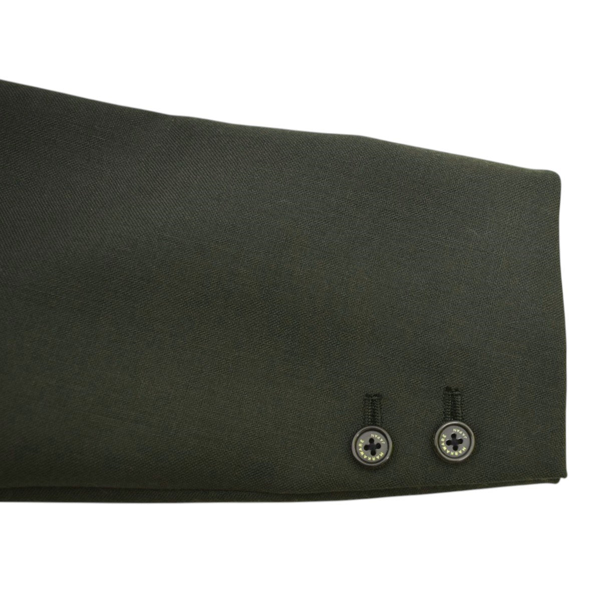 MARKAWARE ORGANIC WOOL HEAVY TROPICAL SEMI PEAKED LAPEL JACKETセミピークドラペルジャケットA22A-04JK01C 古着・中古-5枚目のアイテム画像