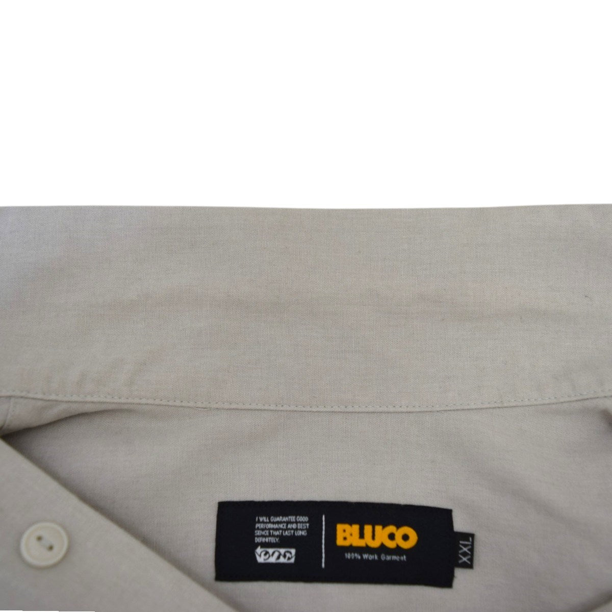 BLUCO WORK GARMENT STANDARD WORK SHIRT S／Sショートスリーブワークシャツ153-21-108 古着・中古-5枚目のアイテム画像