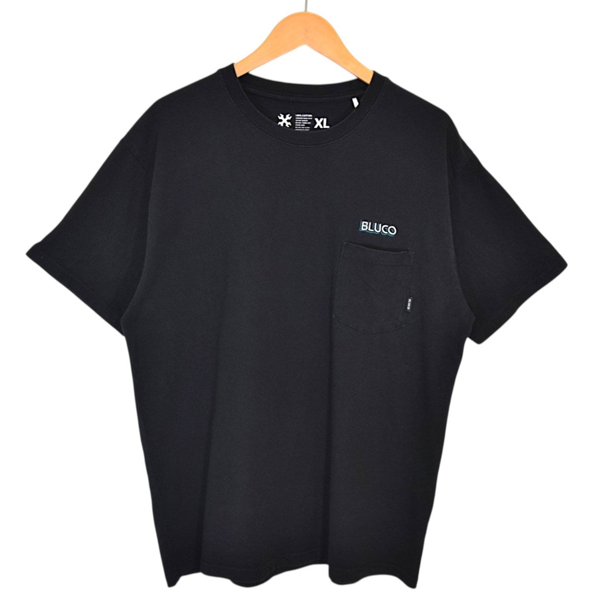 BLUCO WORK GARMENT ロゴ刺繍ポケットTシャツ 古着・中古-1枚目のアイテム画像