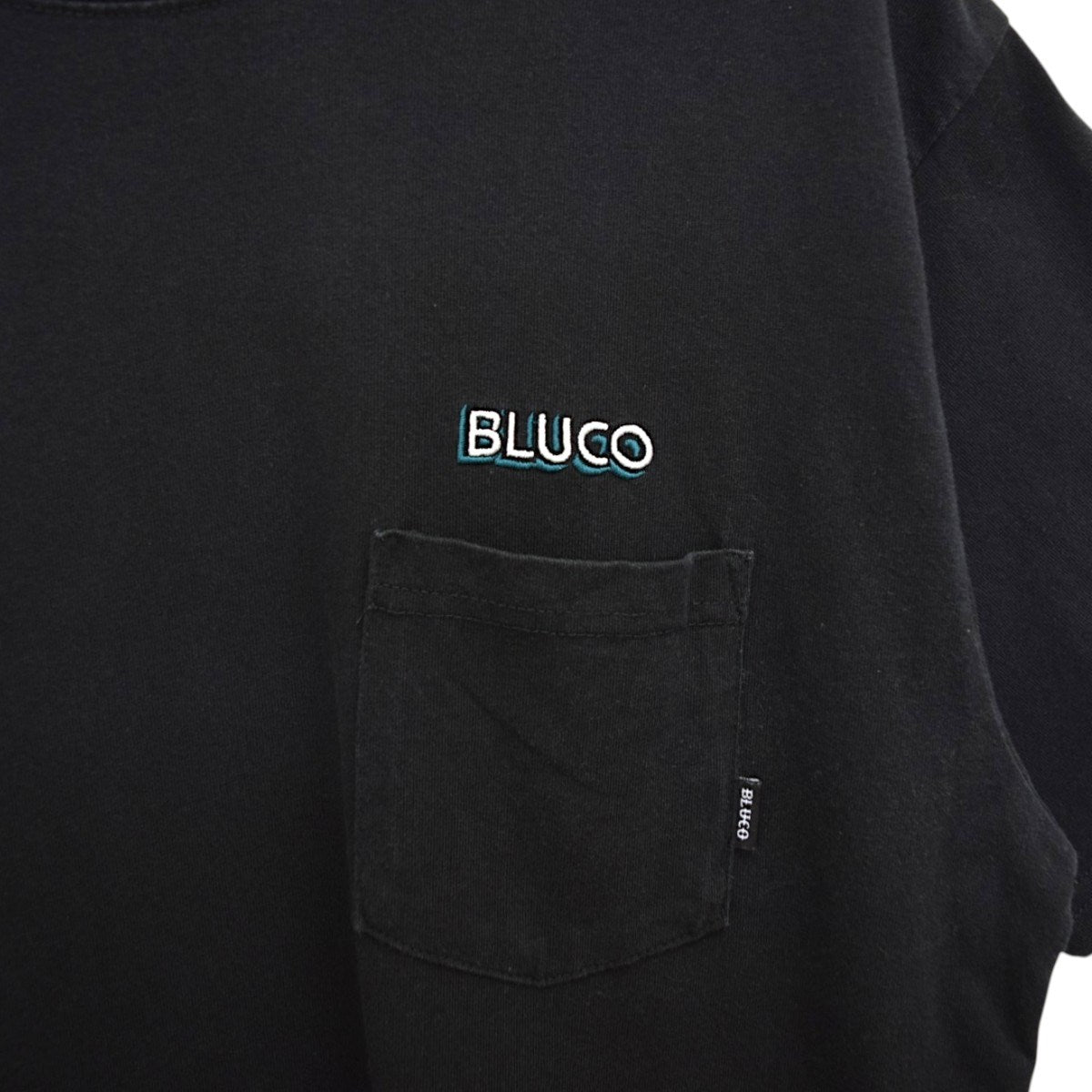 BLUCO WORK GARMENT ロゴ刺繍ポケットTシャツ 古着・中古-4枚目のアイテム画像