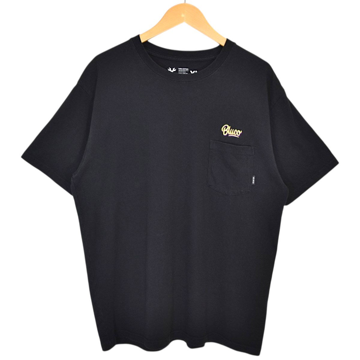 BLUCO WORK GARMENT ロゴ刺繍ポケットTシャツ 古着・中古-1枚目のアイテム画像