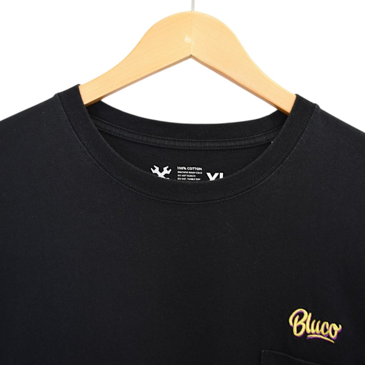 BLUCO WORK GARMENT ロゴ刺繍ポケットTシャツ 古着・中古-3枚目のアイテム画像