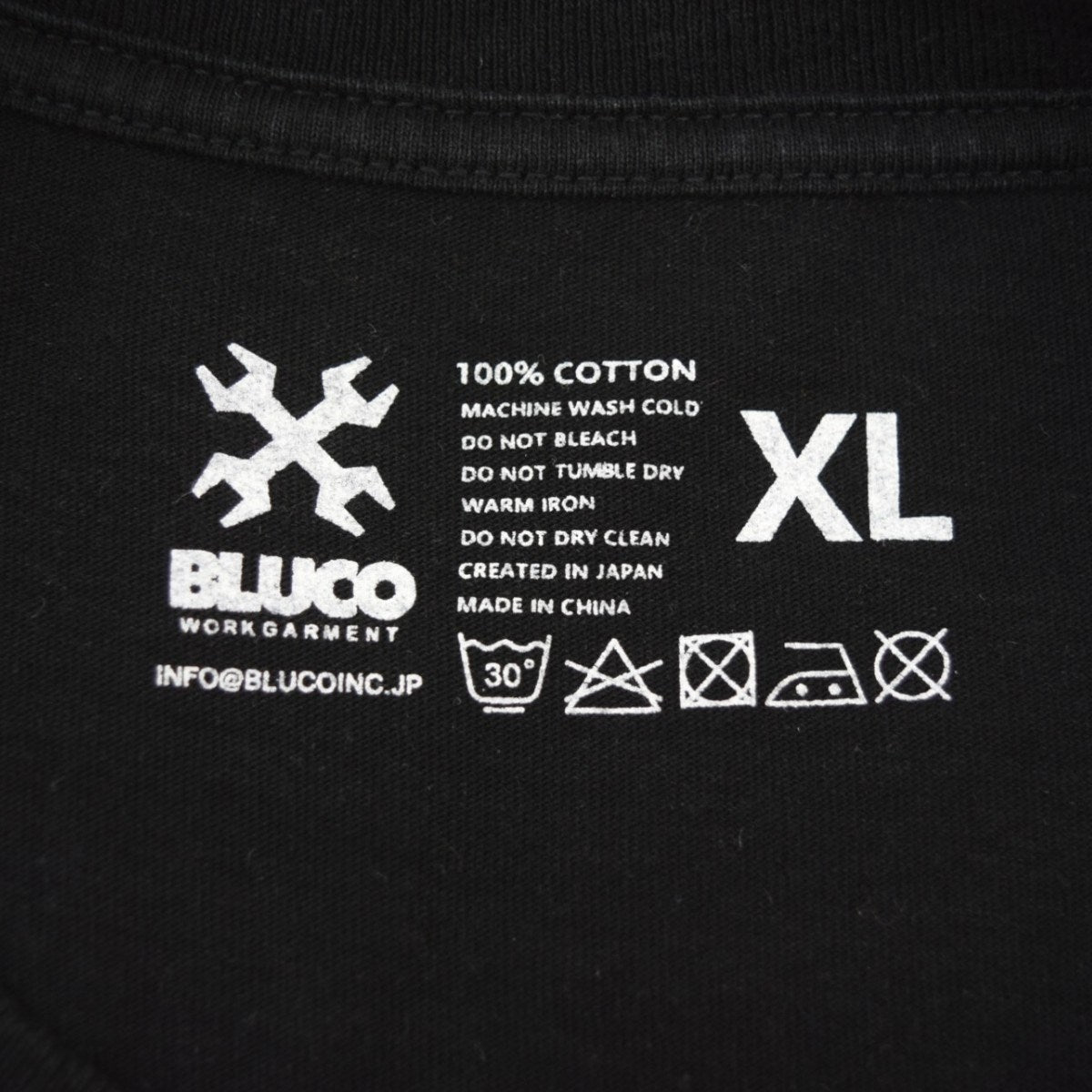 BLUCO WORK GARMENT ロゴ刺繍ポケットTシャツ 古着・中古-5枚目のアイテム画像