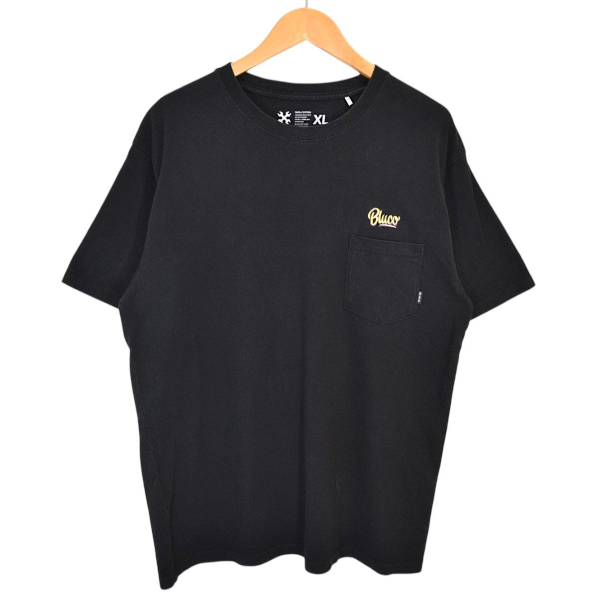 BLUCO WORK GARMENT ロゴ刺繍ポケットTシャツ 古着・中古-1枚目のアイテム画像