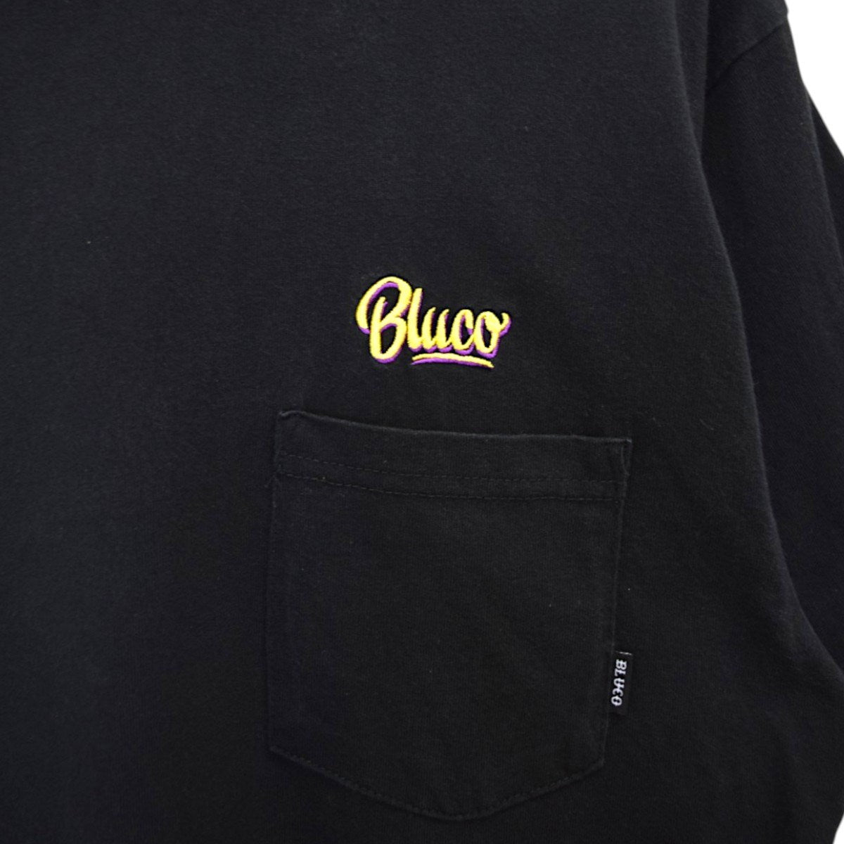 BLUCO WORK GARMENT ロゴ刺繍ポケットTシャツ 古着・中古-4枚目のアイテム画像