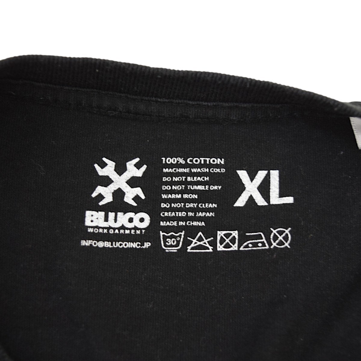 BLUCO WORK GARMENT ロゴ刺繍ポケットTシャツ 古着・中古-7枚目のアイテム画像