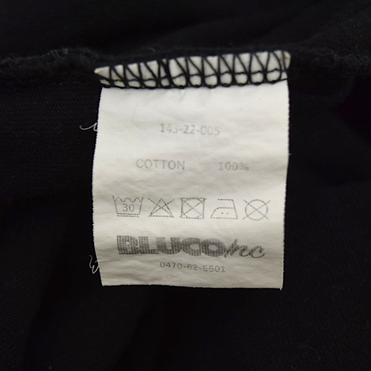 BLUCO WORK GARMENT ロゴ刺繍ポケットTシャツ 古着・中古-8枚目のアイテム画像