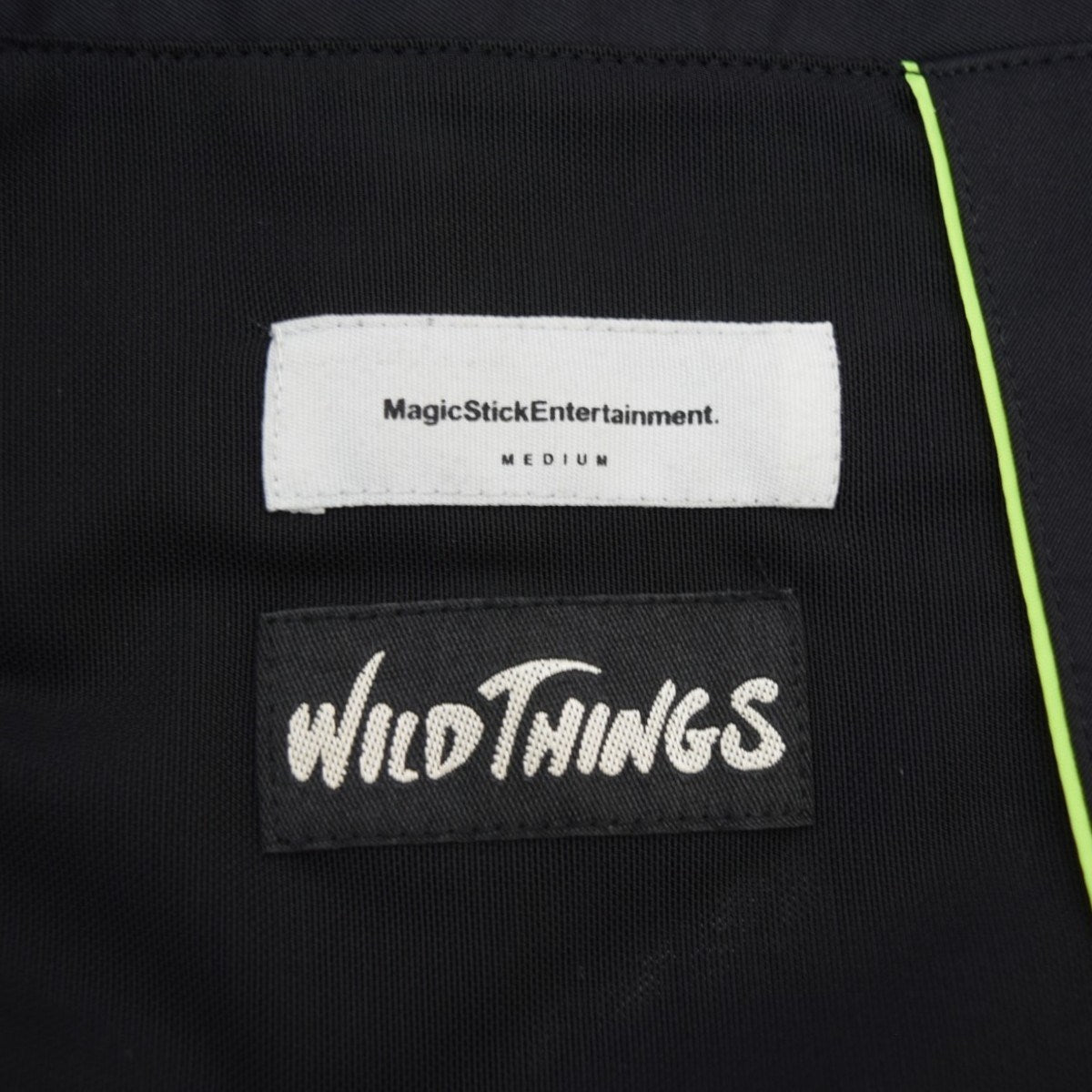MAGIC STICK×WILD THINGS BOXY DOUBLE JACKETナイロンツイルダブルジャケット 古着・中古-8枚目のアイテム画像