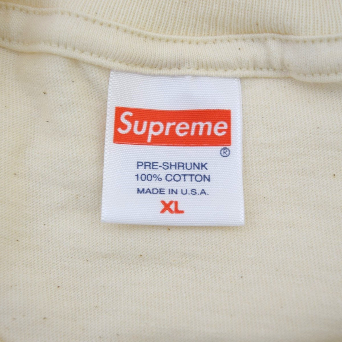 Supreme Cross Box Logo Teeクロスボックスロゴ プリントTシャツ 2020AW 古着・中古-5枚目のアイテム画像