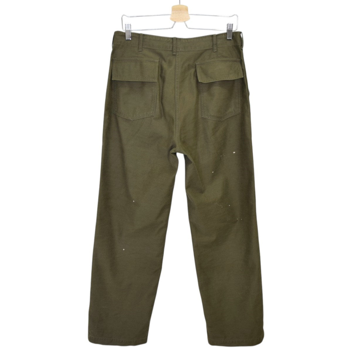 AURALEE(オーラリー) WASHED BAGGY SATIN BLEACHED BAKER PANTSバギー
