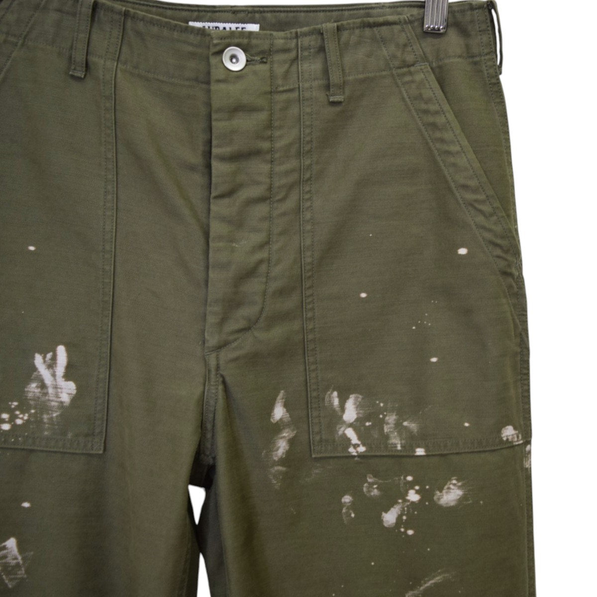 AURALEE(オーラリー) WASHED BAGGY SATIN BLEACHED BAKER PANTSバギー