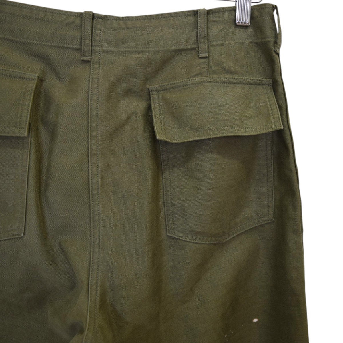 AURALEE(オーラリー) WASHED BAGGY SATIN BLEACHED BAKER PANTSバギー