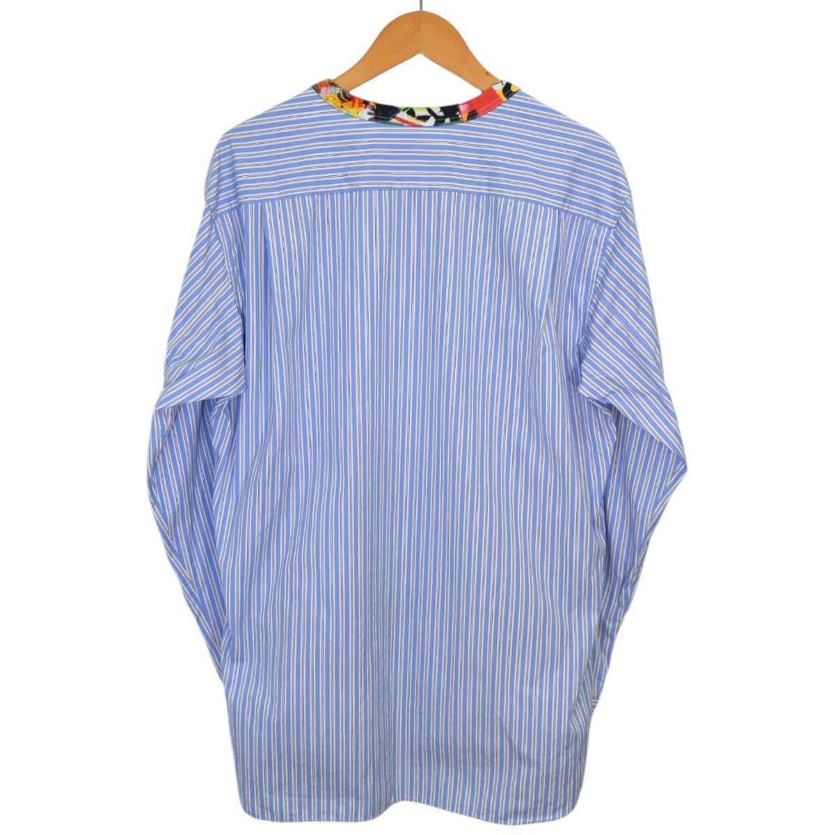 COMME des GARCONS SHIRT ドッキングストライプシャツS26010 古着・中古-2枚目のアイテム画像
