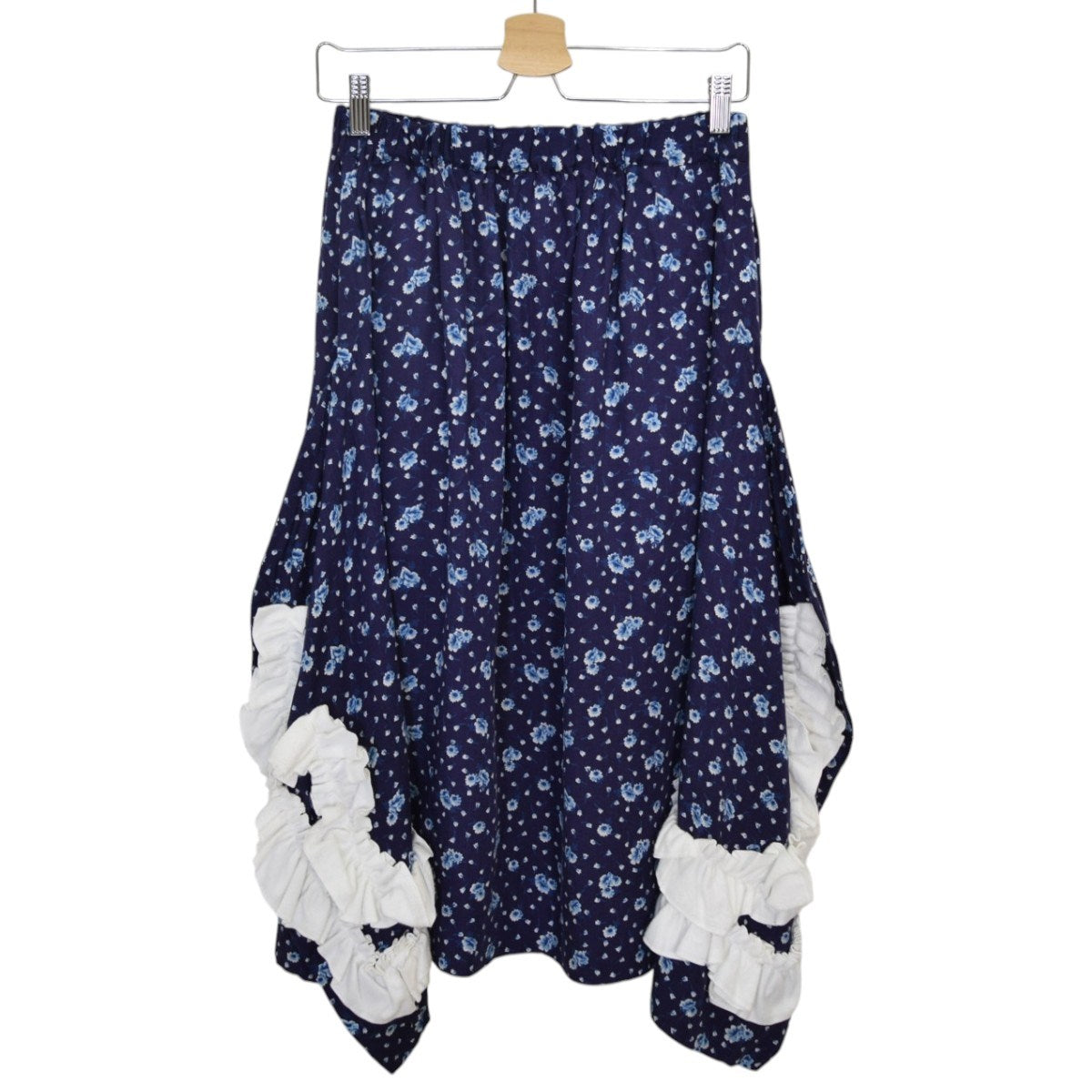 COMME des GARCONS COMME des GARCONS 花柄フリルスカート 2022SS AD2021RI-S001 古着・中古-1枚目のアイテム画像