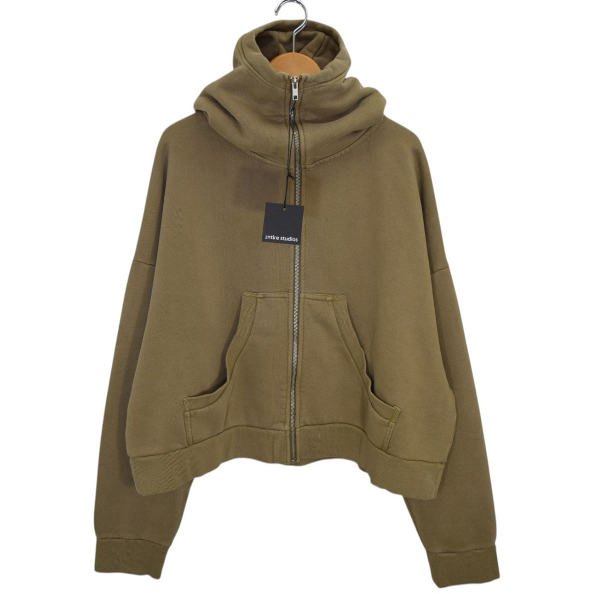 ENTIRE STUDIOS FULL ZIPジップパーカーES2106COM 古着・中古-1枚目のアイテム画像
