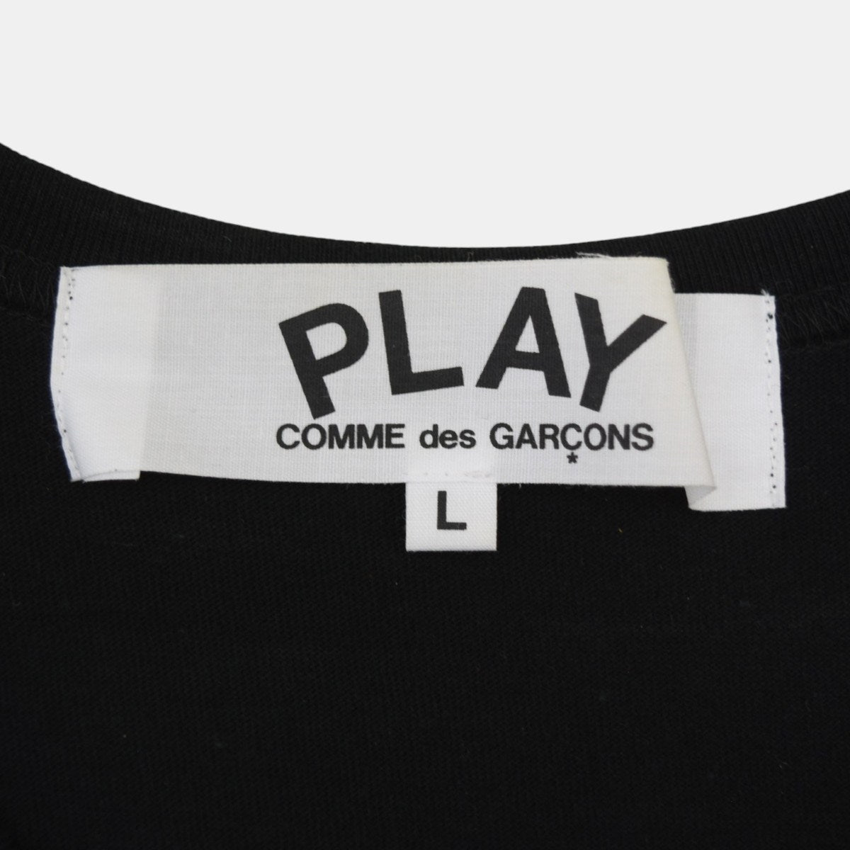 PLAY COMME des GARCONS ハートプリントTシャツ 古着・中古-4枚目のアイテム画像