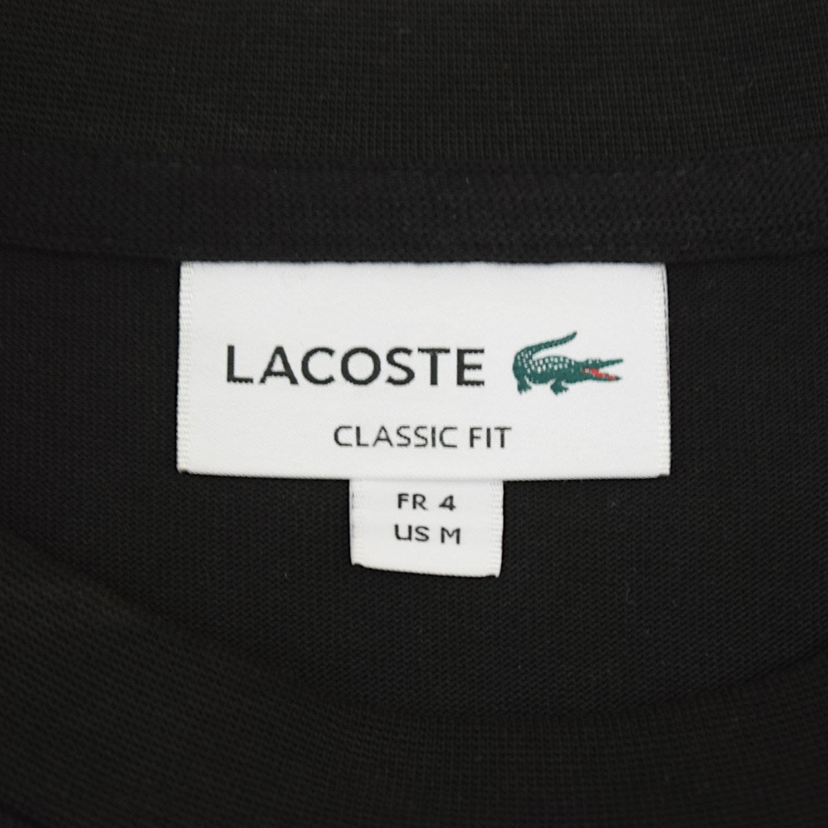 LACOSTE アウトラインロッククルーネックTシャツTH5582 古着・中古-4枚目のアイテム画像