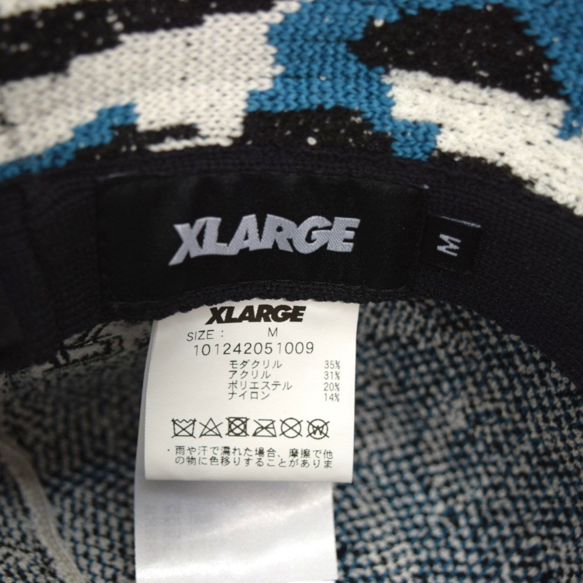 X-LARGE×KANGOL Camo Bermuda Bucketパイル地カモバケットハット101242051009 古着・中古-8枚目のアイテム画像
