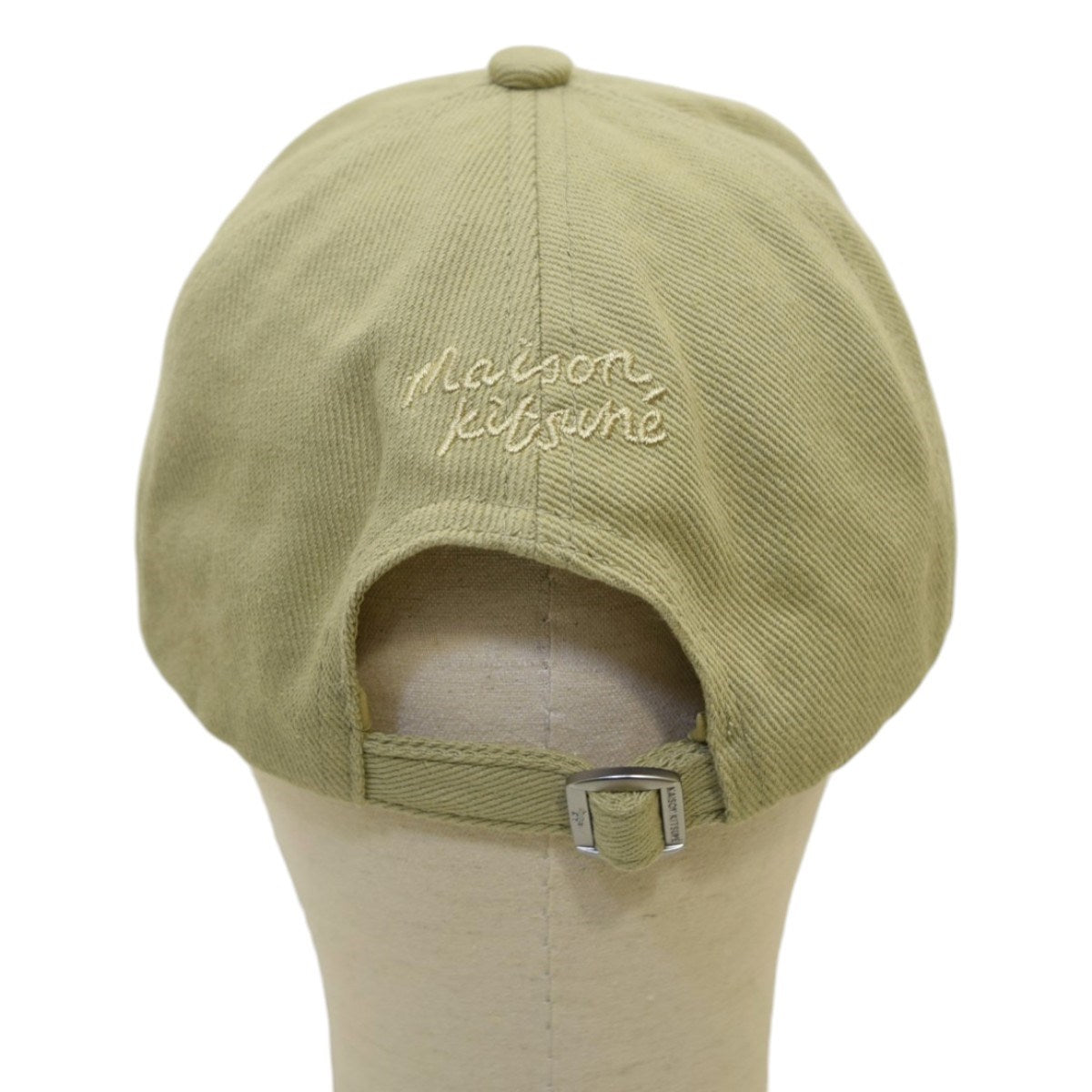 MAISON KITSUNE FOX HEAD CAPフォックスヘッドベースボールキャップMM06104WW0096 古着・中古-5枚目のアイテム画像