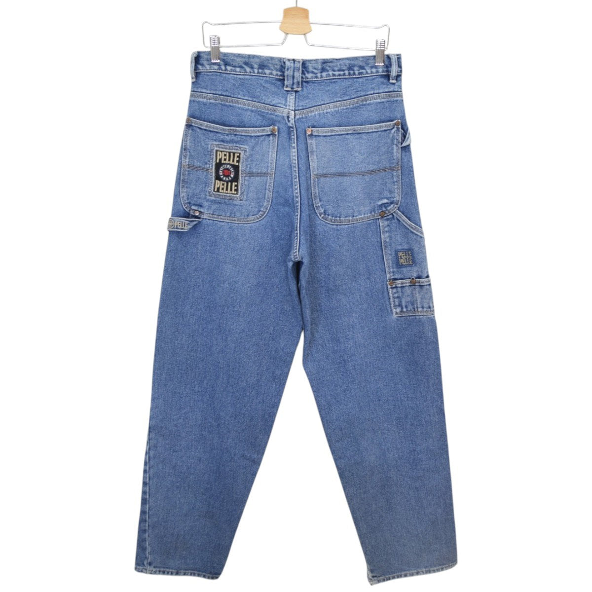 pellepelle バギーペインターデニムパンツ 90Sヴィンテージ 古着・中古-2枚目のアイテム画像