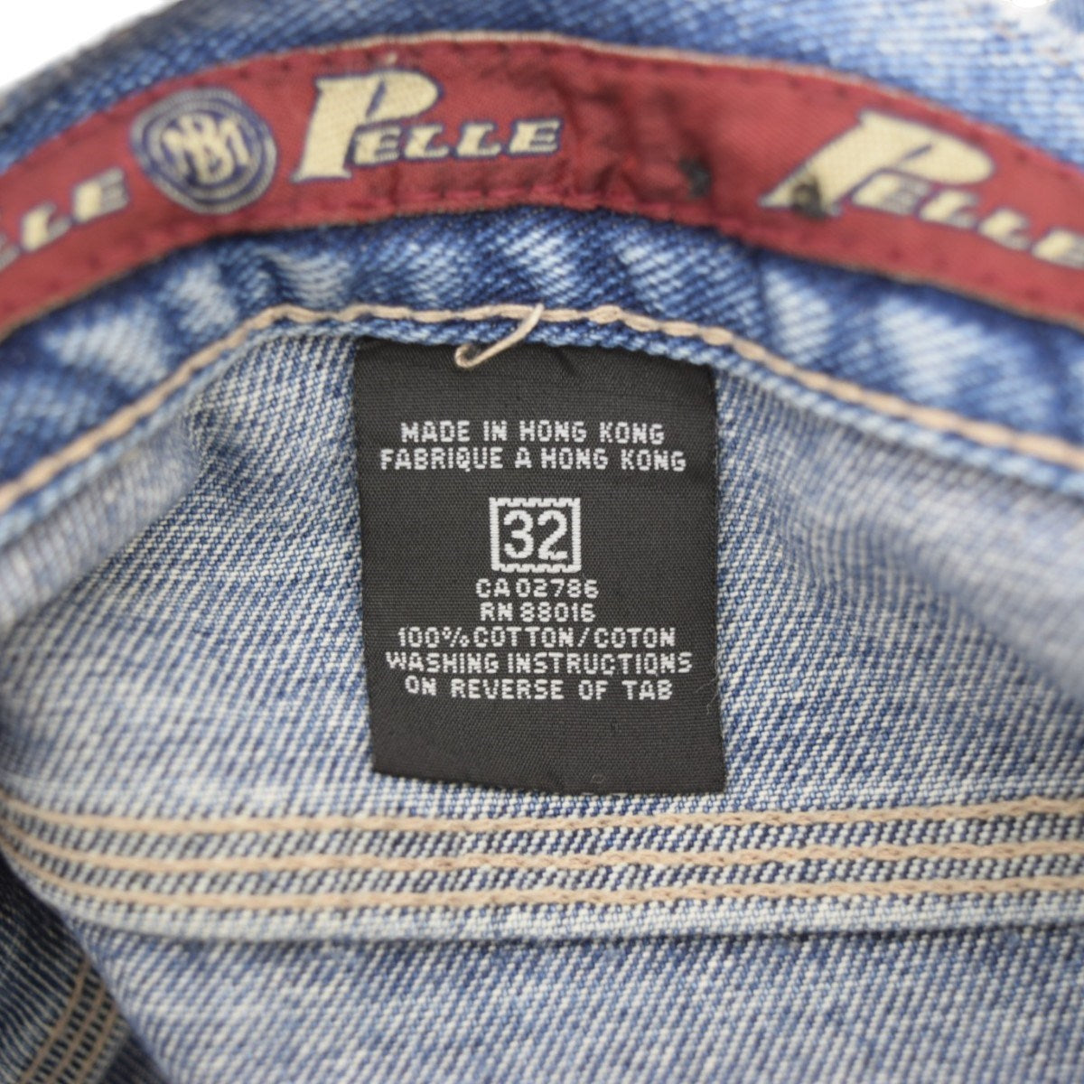 pellepelle バギーペインターデニムパンツ 90Sヴィンテージ 古着・中古-8枚目のアイテム画像