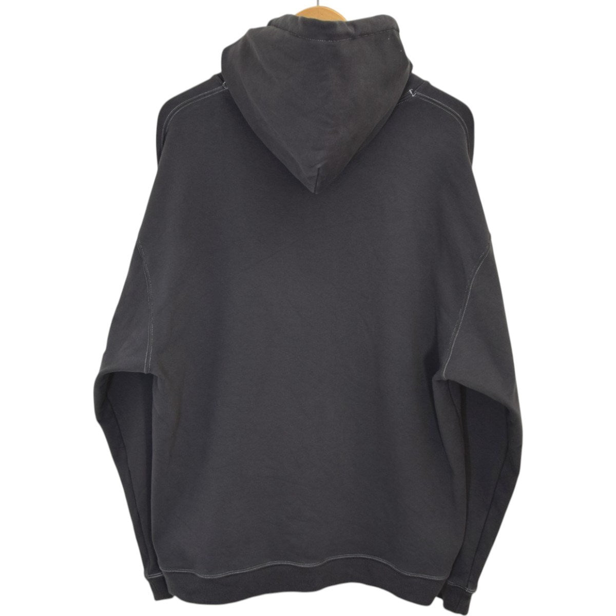 BASICKS ARMY HoodieジップパーカーS4-0401 古着・中古-2枚目のアイテム画像