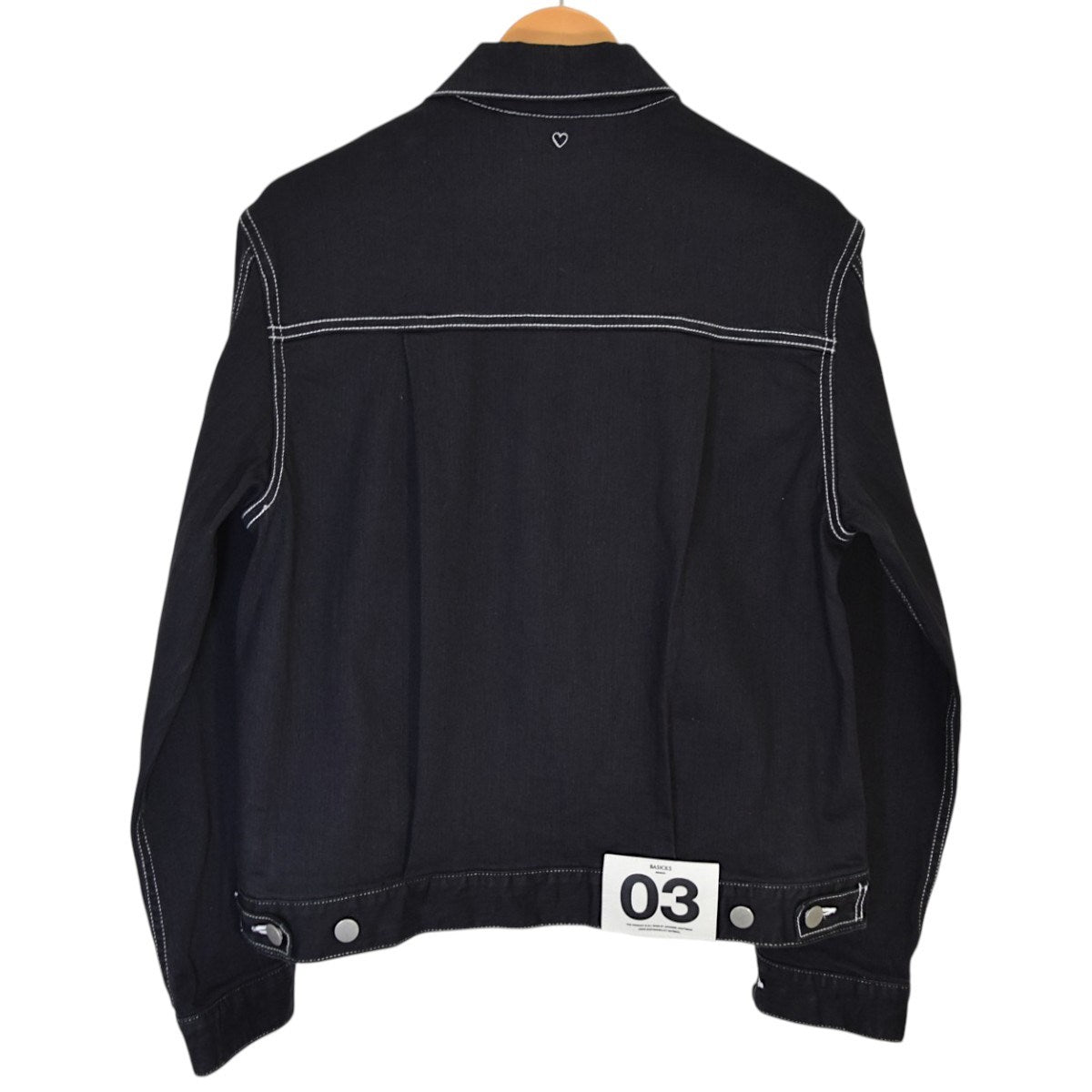 BASICKS トラッカージャケット サンプル品 古着・中古-2枚目のアイテム画像