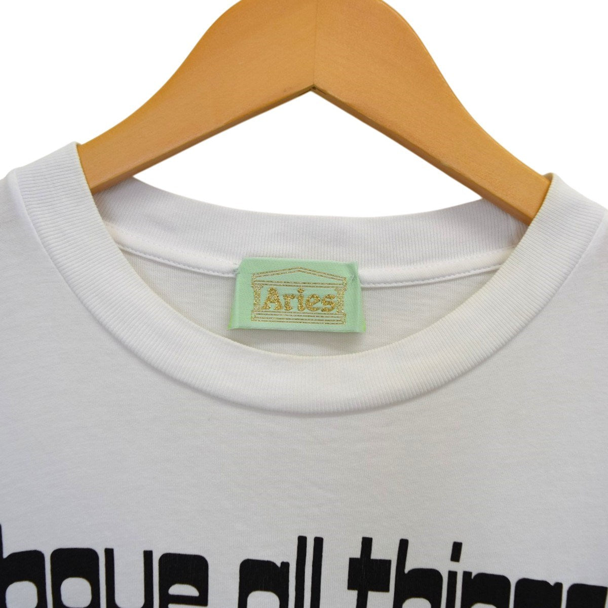 ARIES Be A Man TeeプリントTシャツ 古着・中古-3枚目のアイテム画像