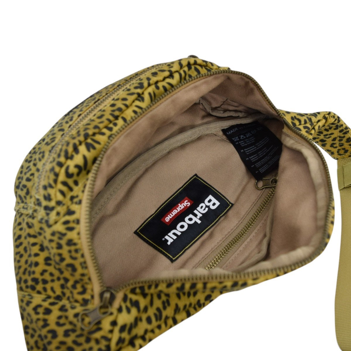 Supreme×Barbour Waxed Cotton Waist Bagワックスドコットンウエストバッグ 古着・中古-6枚目のアイテム画像