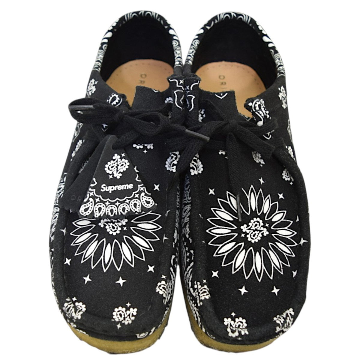 Supreme×CLARKS BANDANA WALLABEEバンダナワラビー42426 42426