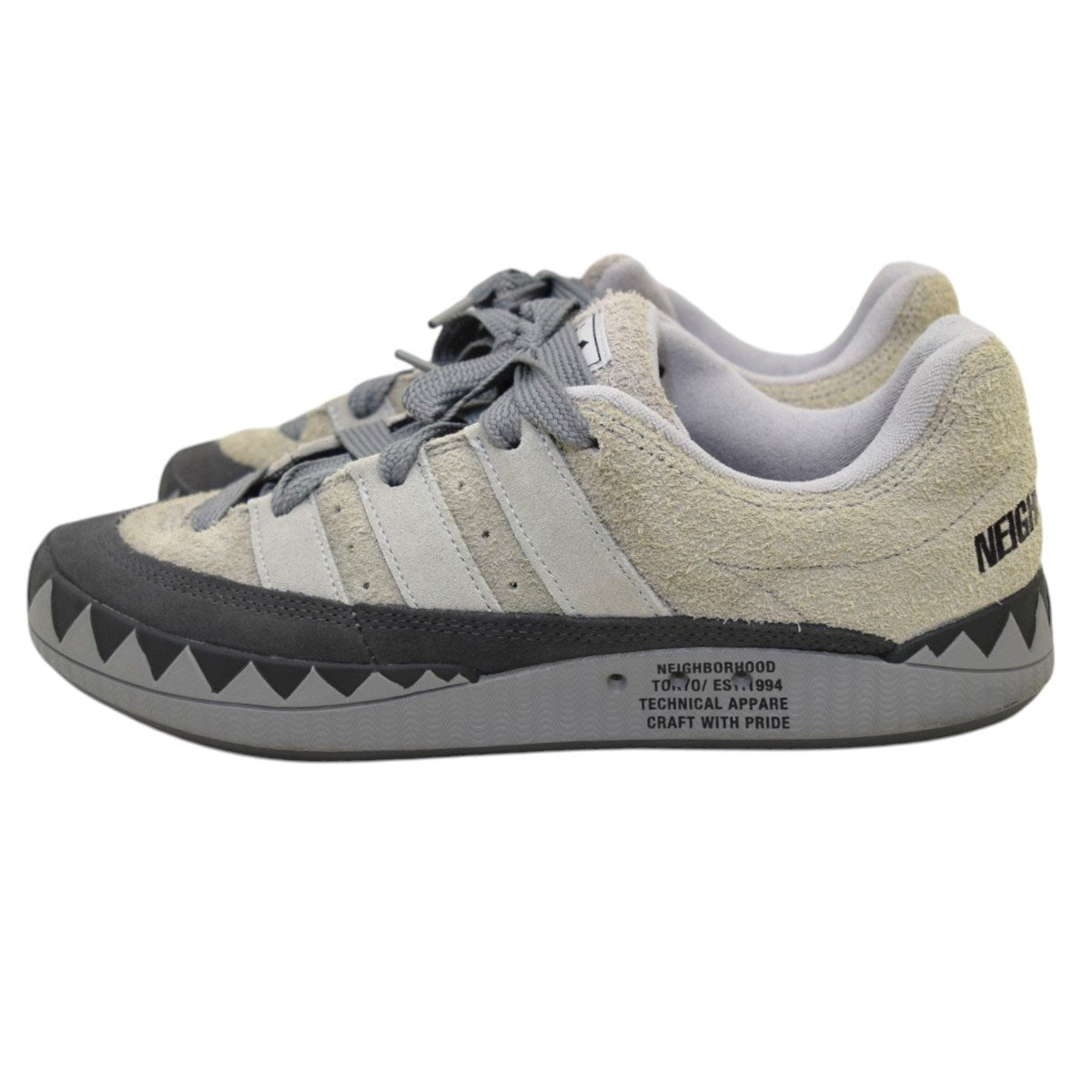 NEIGHBORHOOD×adidas ADIMATIC SOLID GREYアディマティックHP6771 古着・中古-2枚目のアイテム画像