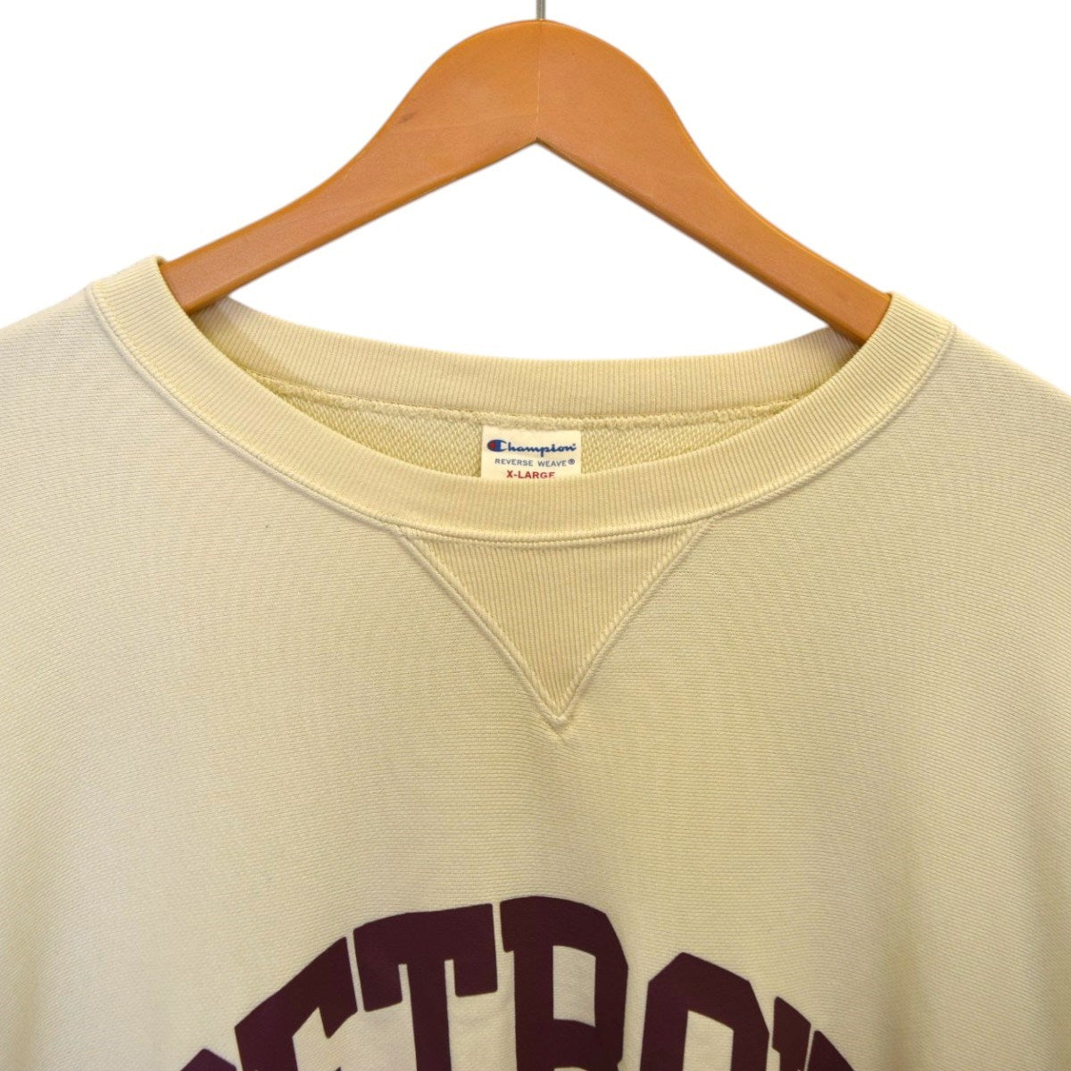 Champion リバースウィーブショートスリーブスウェットシャツC8-B016 古着・中古-3枚目のアイテム画像