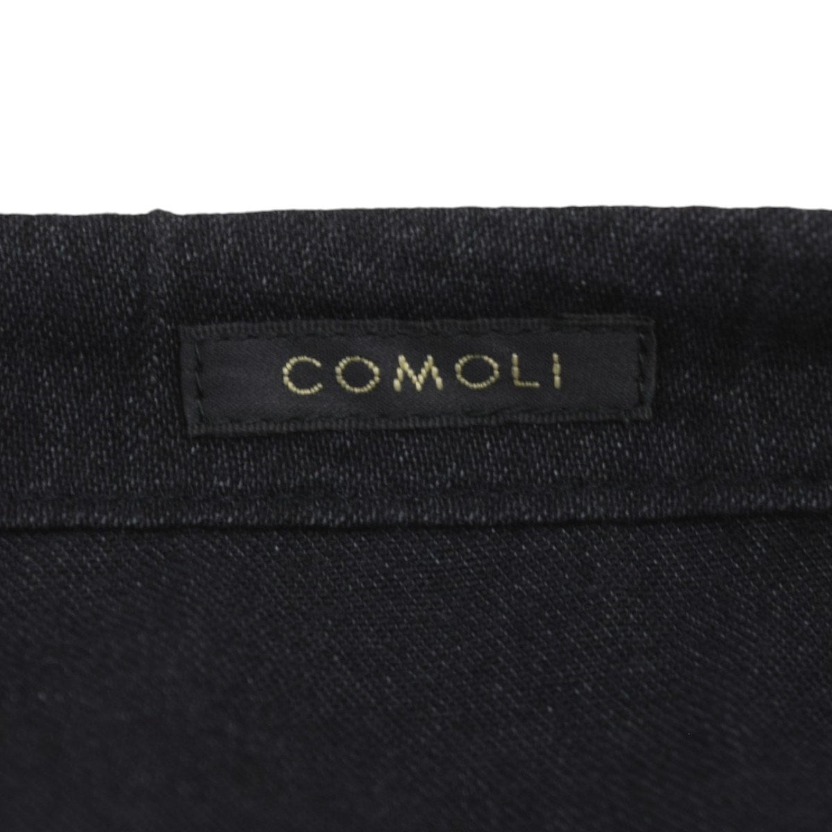 COMOLI ダンガリー ドローストリングパンツR01-03005 古着・中古-7枚目のアイテム画像