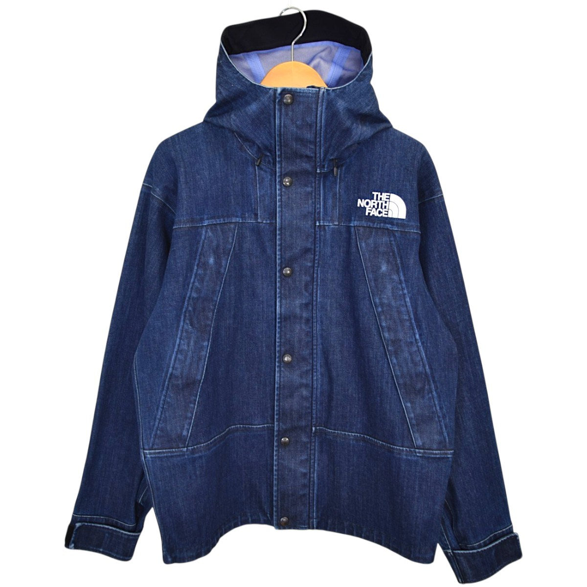 THE NORTH FACE GTX Denim Mountain Jacketゴアテックス デニムマウンテンパーカー 直営店限定NP61931R 古着・中古-1枚目のアイテム画像