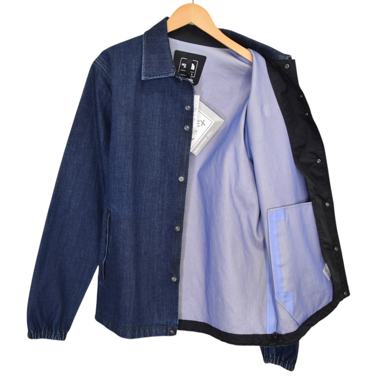THE NORTH FACE GTX Denim Coach Jacketゴアテックス デニムコーチジャケット 直営店限定NP61932R 古着・中古-4枚目のアイテム画像