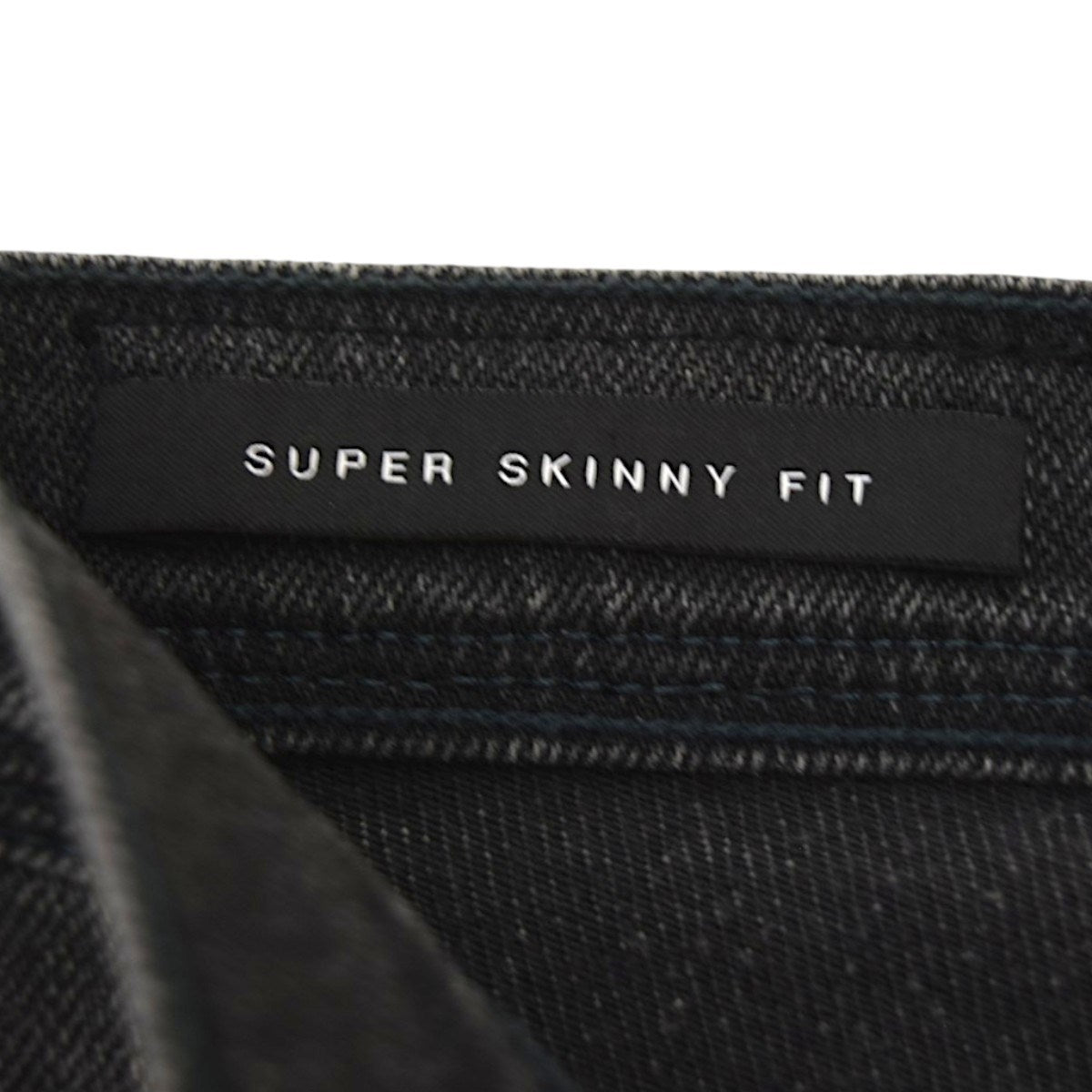 NEIL BARRETT SUPER SKINNY FITダメージ加工スキニーデニムパンツPBDE102 T6803 古着・中古-8枚目のアイテム画像
