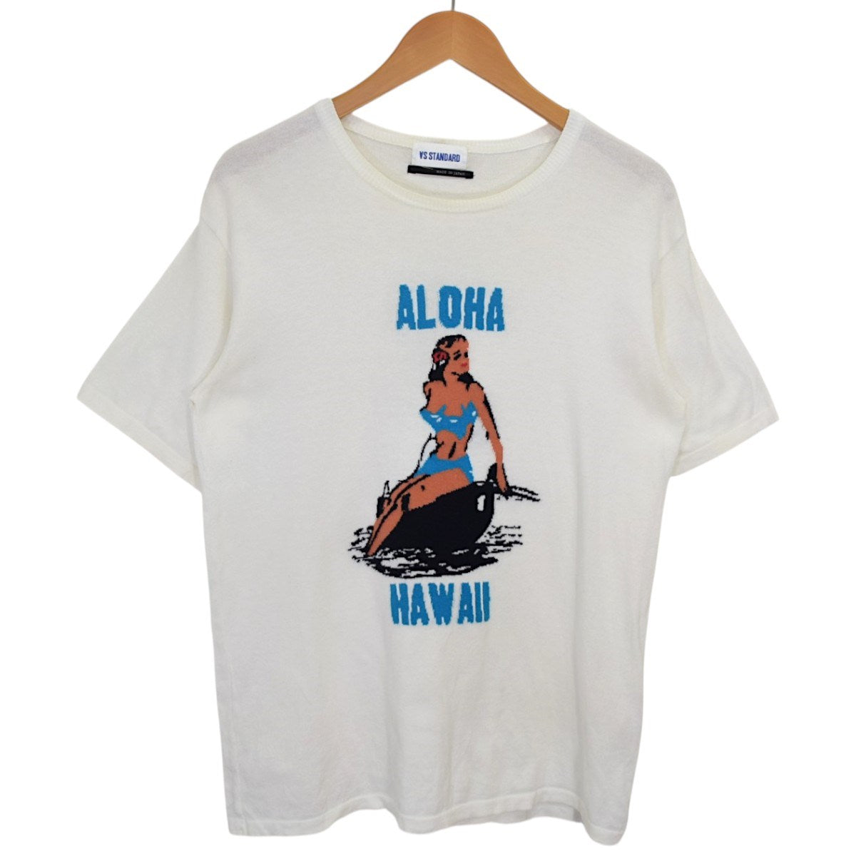 AS STANDARD×Insonnia ショートスリーブニット 古着・中古-1枚目のアイテム画像